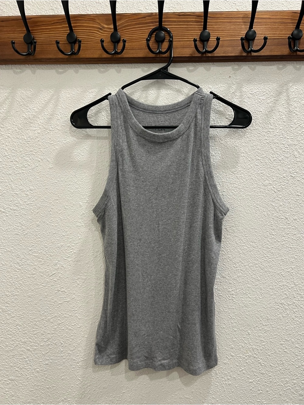 a new day Gray Sleeveless Tank Top - Simple Summer Layer